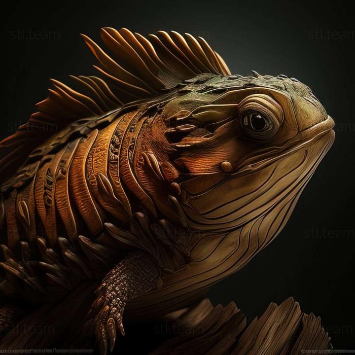 3D модель Bradypterus bangwaensis (STL)